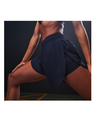 TOM-TL616-Ladies Double Layer Sport Shorts